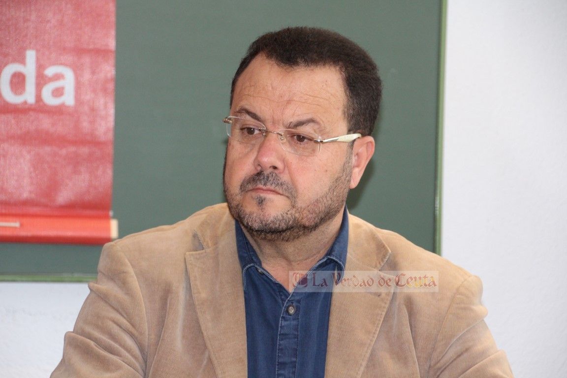 Mohamed Haddu Musa dimite como coordinador de IU Ceuta