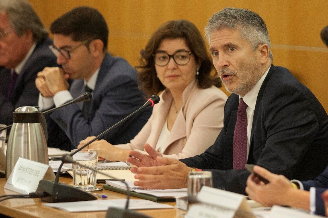 El ministro Marlaska destaca la excelente coordinación entre los organismos implicado en la OPE