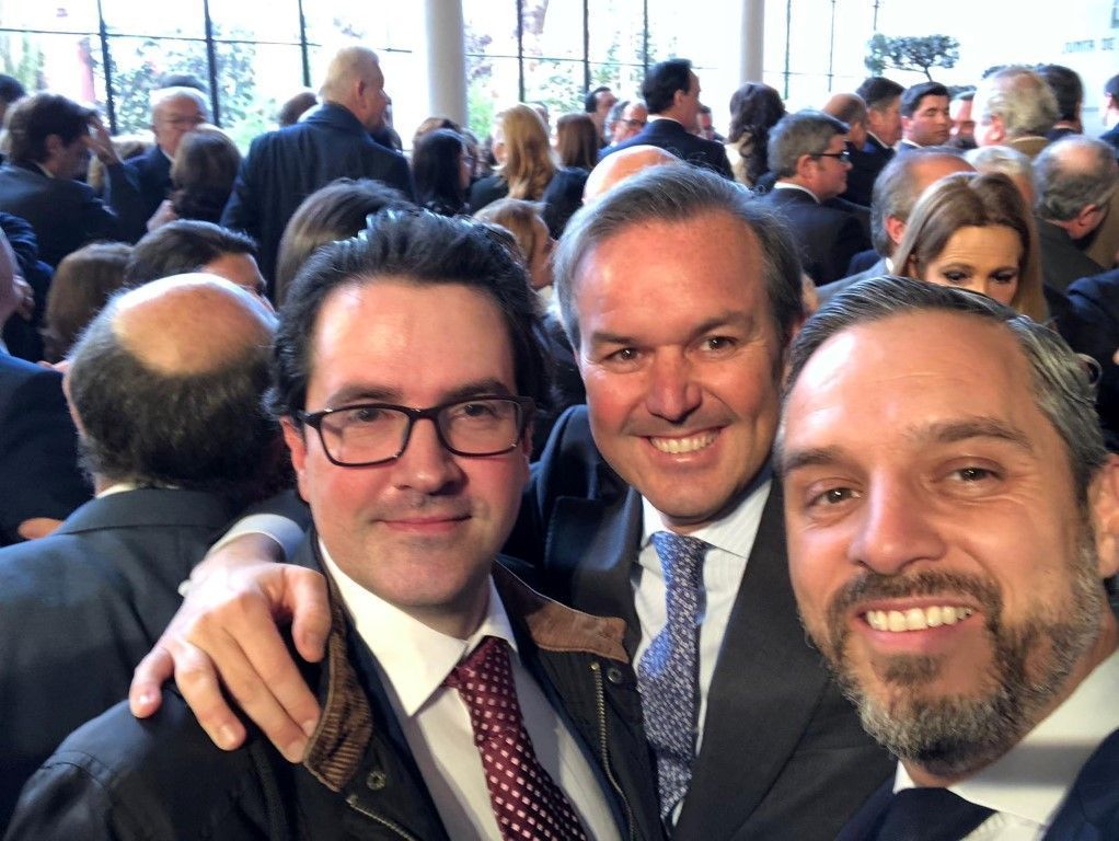 El diputado Juan Bravo asiste a la toma de posesión del nuevo consejero de Hacienda en Andalucía