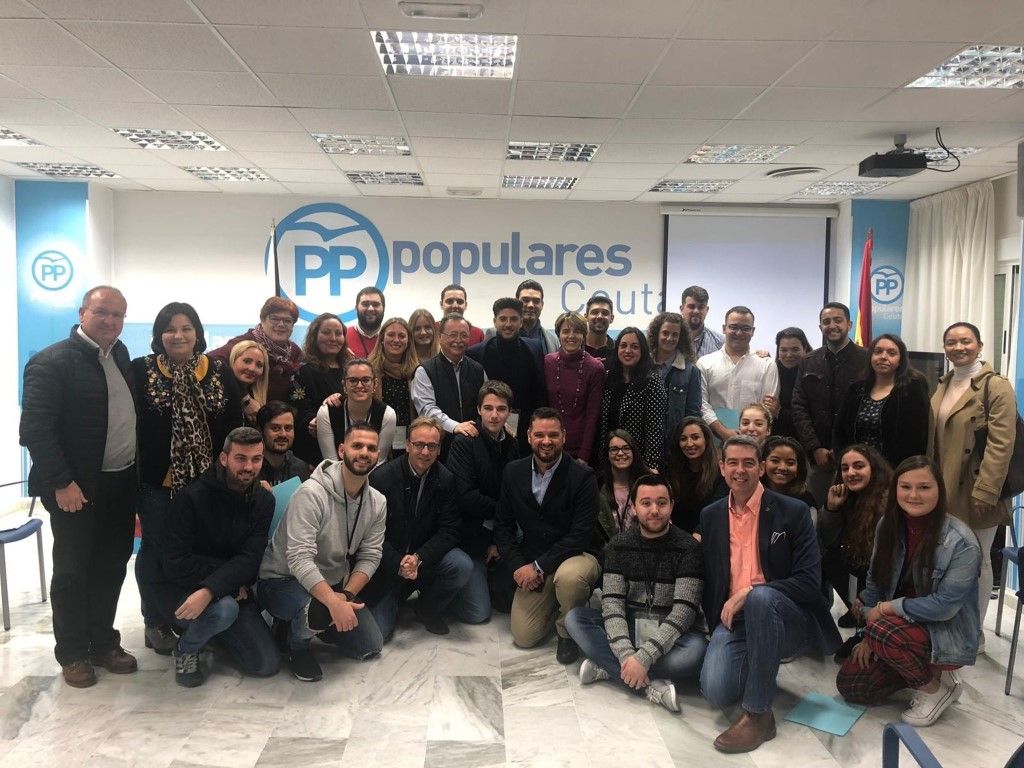 Pelayo Alcaina, presidente de Nuevas Generaciones de Ceuta