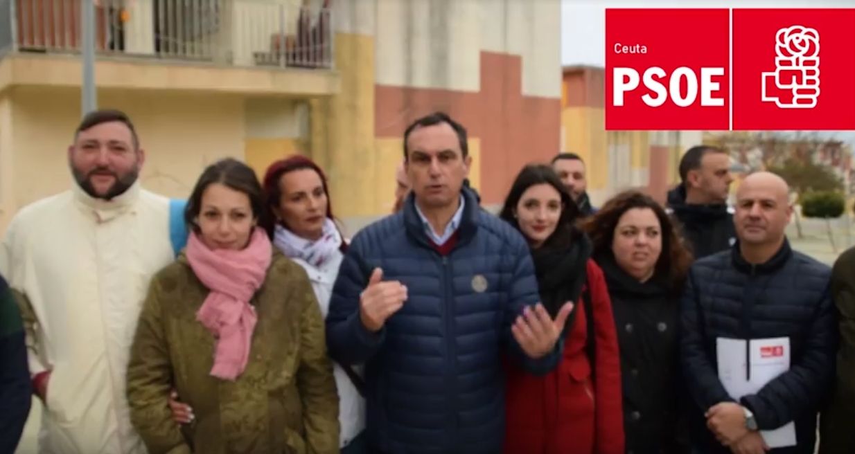 El PSOE visita de nuevo la Barriada de las 225 viviendas de Loma Colmenar