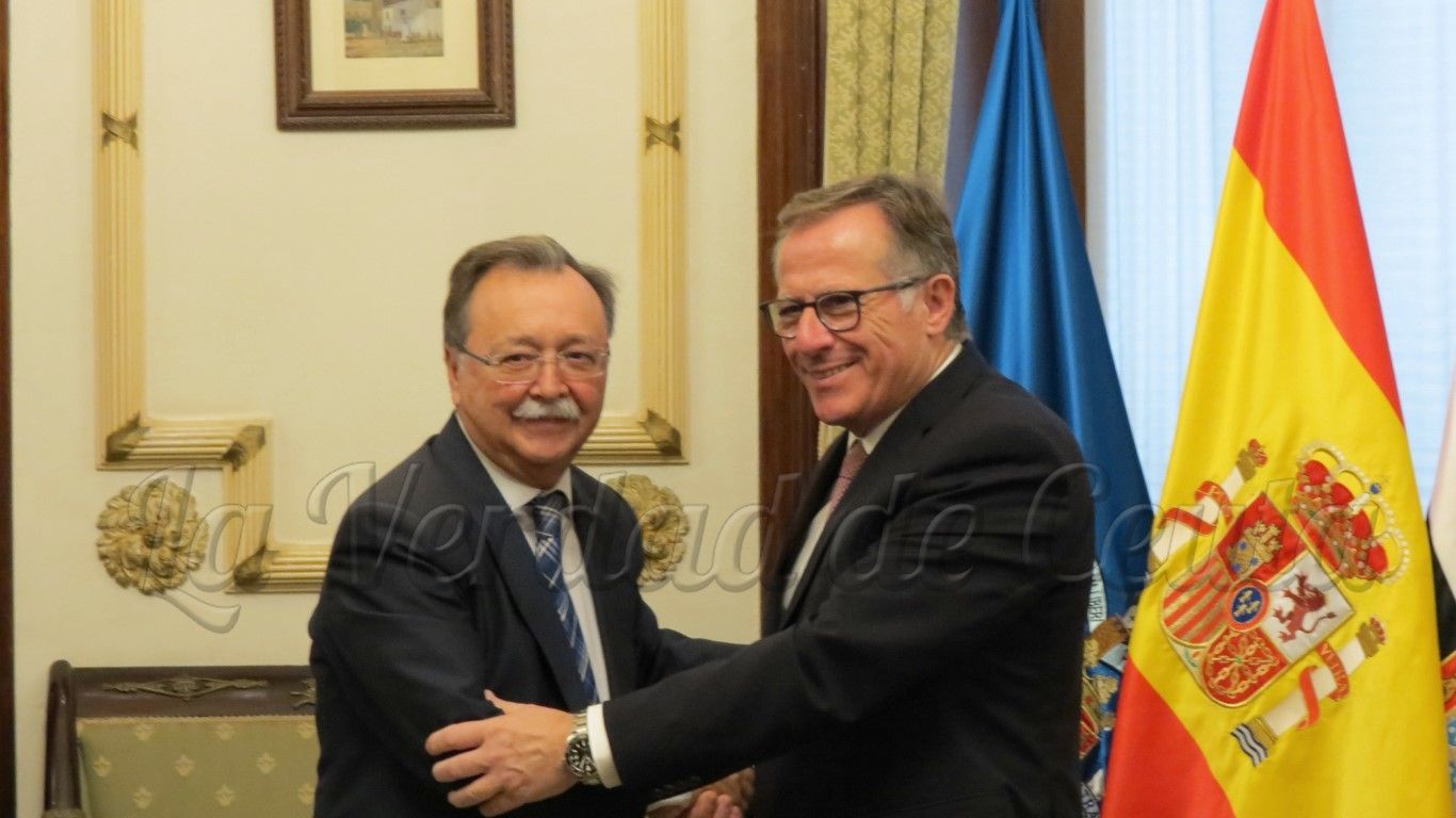 Los presidentes de Ceuta y Melilla se reúnen para poner sobre la mesa problemas comunes