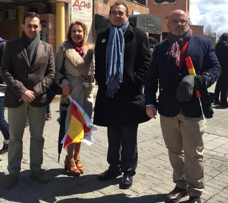 VOX Ceuta presente en la puesta de largo del partido en La Cubierta de Leganés ante 8.500 personas.