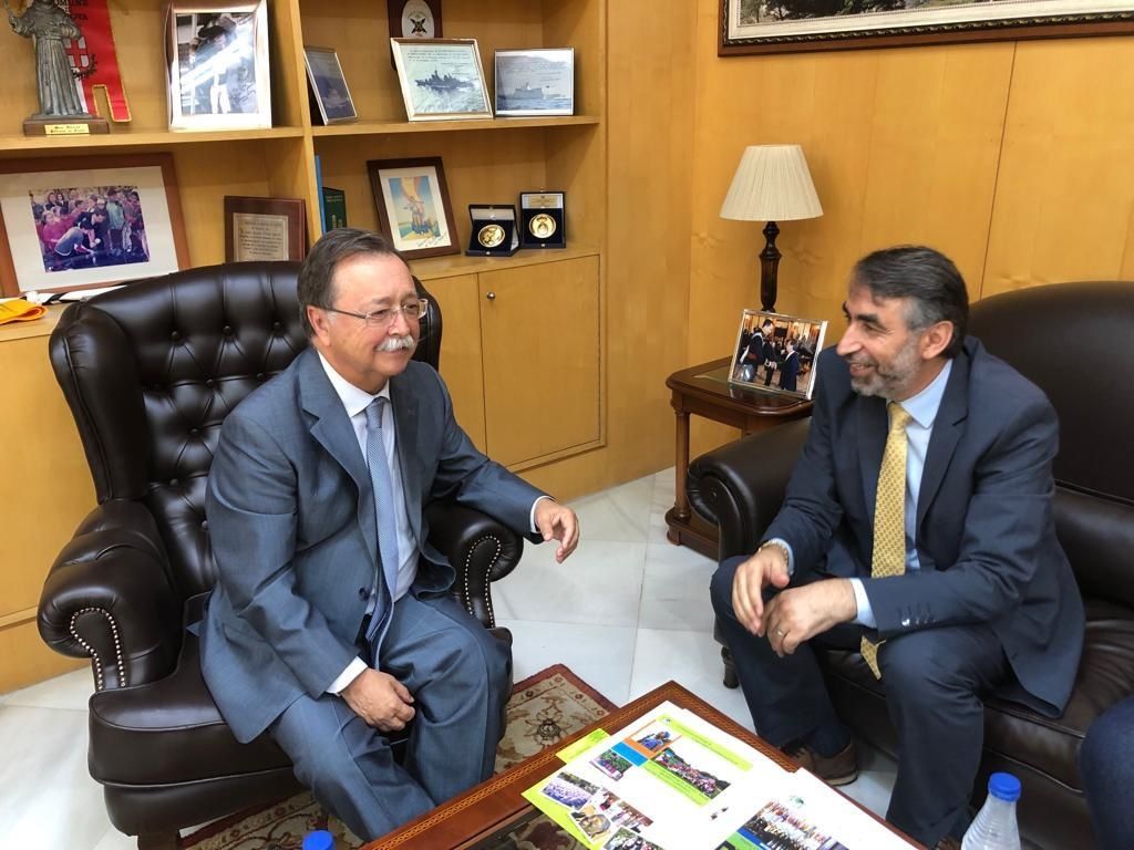 Vivas se reúne con el presidente de la Fundación Civilizations Exchange and Cooperation