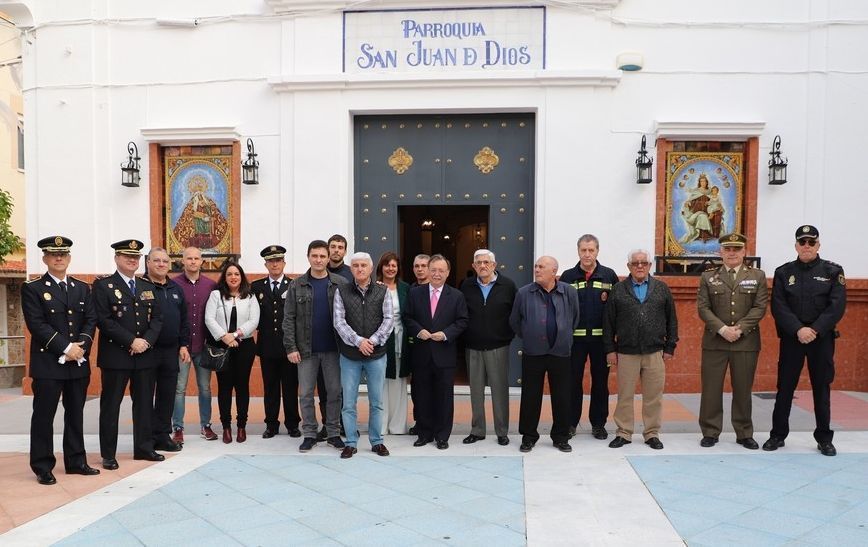 El SEIS rinde honores a su patrón, San Juan de Dios, en la Iglesia de Villajovita