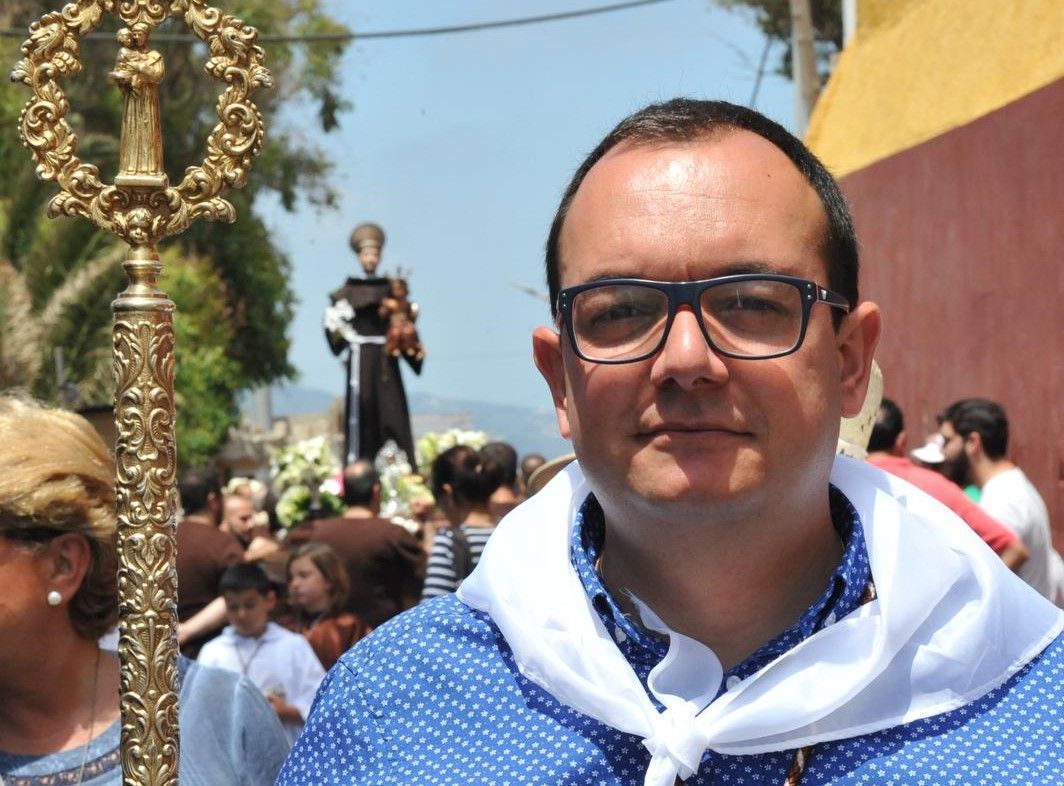 Carlos Orozco, secretario de la Cofradía de San Antonio