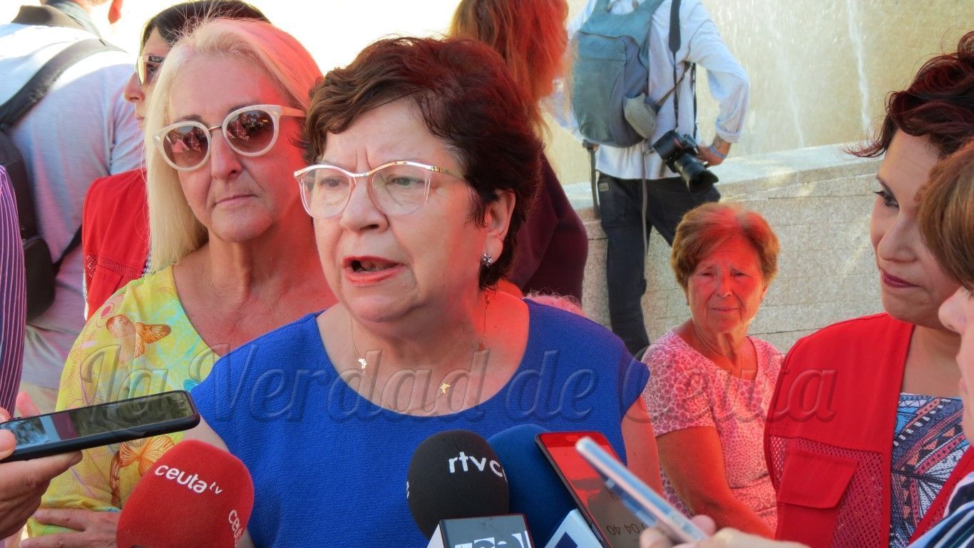Salvadora Mateos: con los 155 inmigrantes que entraron haremos lo que diga Interior