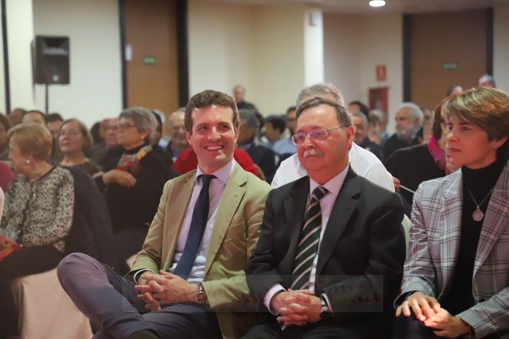 Juan Vivas agradece a Pablo Casado su defensa de Ceuta y Melilla