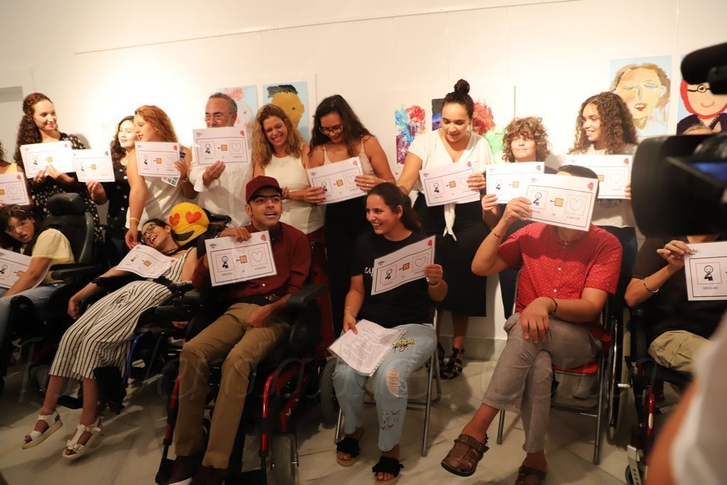 Proi Ceuta clausura una exposición donde se ha mostrado las grandes capacidades de sus artistas
