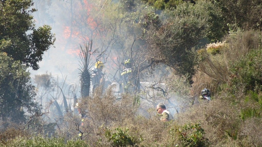 La guardia Civil localiza al presunto autor del incendio provocado en Calamocarro