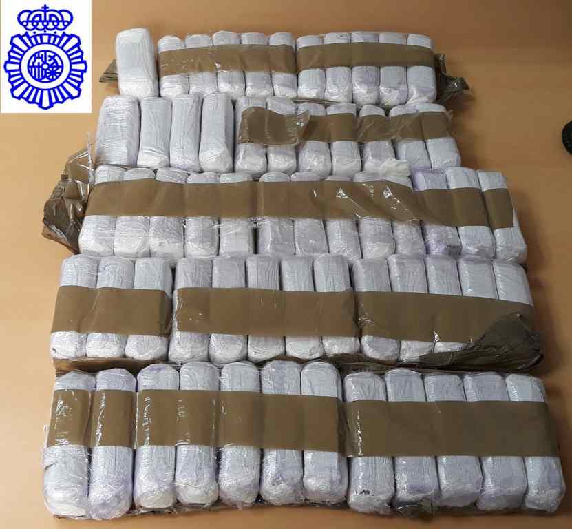 Detenido con 60 tabletas de hachís adosadas a su abdomen  