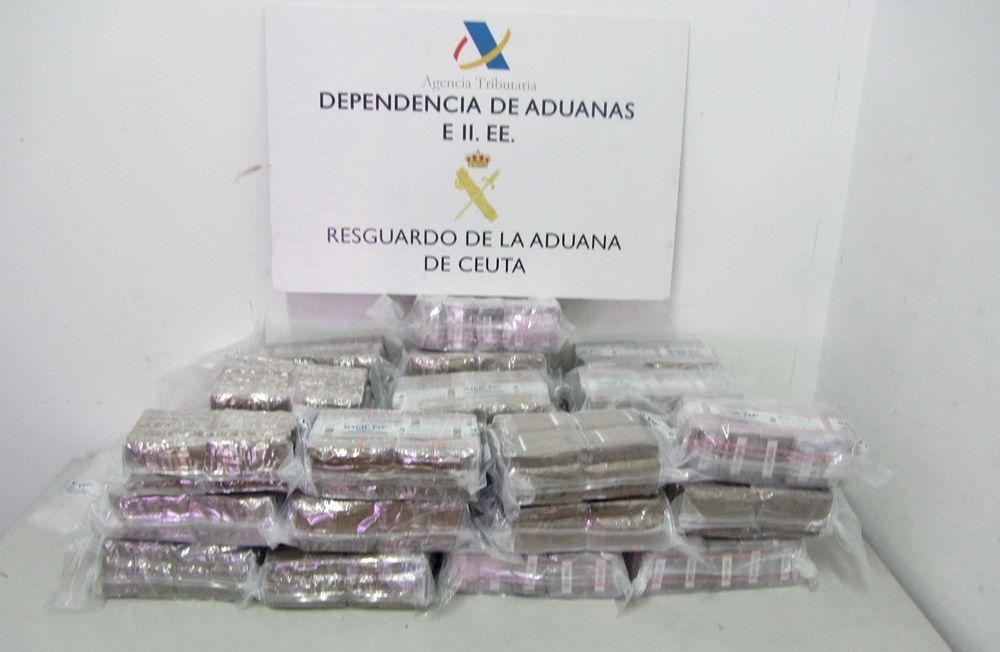 La Guardia Civil interviene más de 153 kilos de hachís en varias operaciones