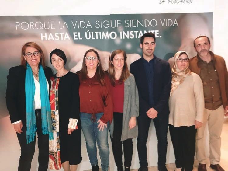 La delegación de la AECC en Ceuta participa en un acto en Málaga