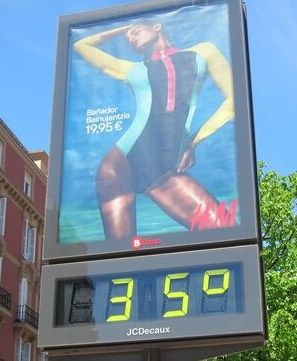 Sanidad activará el plan de prevención ante altas temperaturas cuando la máxima supere los 34 grados 