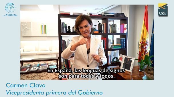  Políticos y agentes sociales y de la discapacidad reivindican las lenguas de signos como parte de la diversidad lingüística y cultural de España