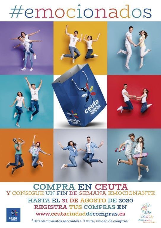 “Ceuta, ciudad de compras” lanza la campaña de fidelización “Emocionados”