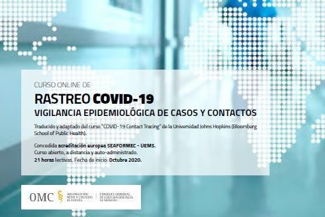 El Colegio de Médicos de Ceuta participa en el curso sobre rastreo y vigilancia del COVID-19 