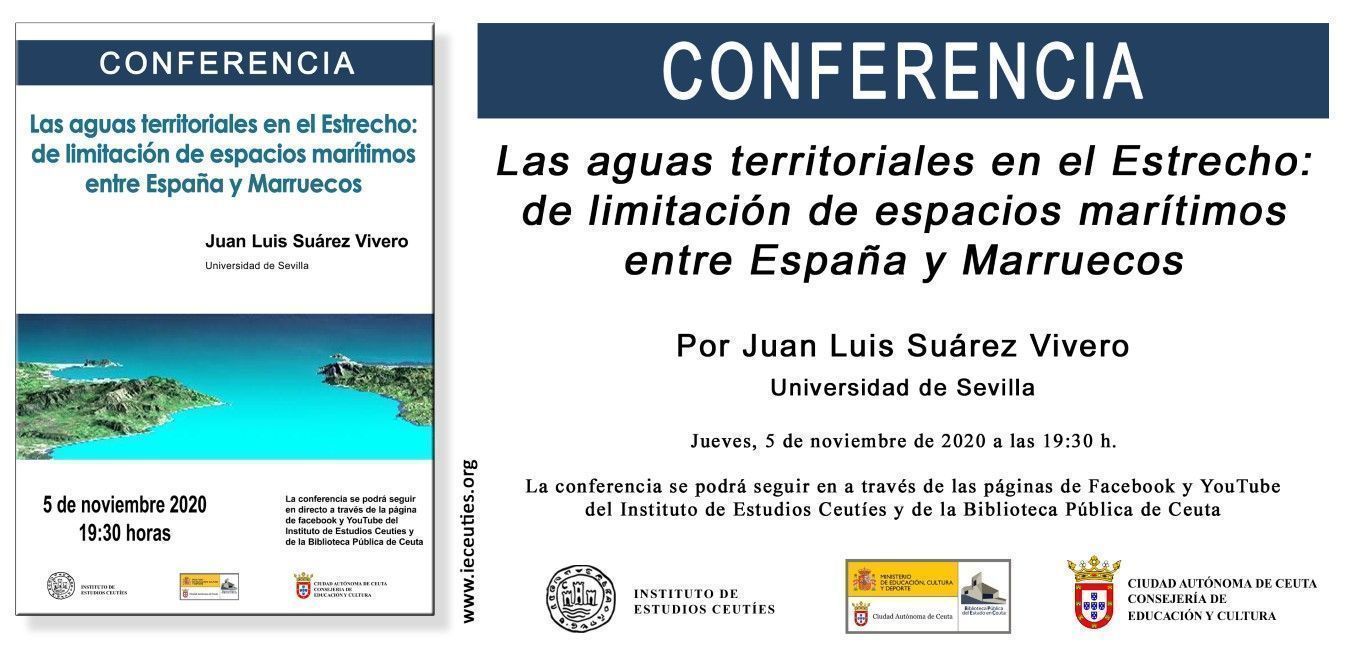 El Instituto de Estudios Ceutíes organiza una charla sobre las aguas territoriales en el Estrecho