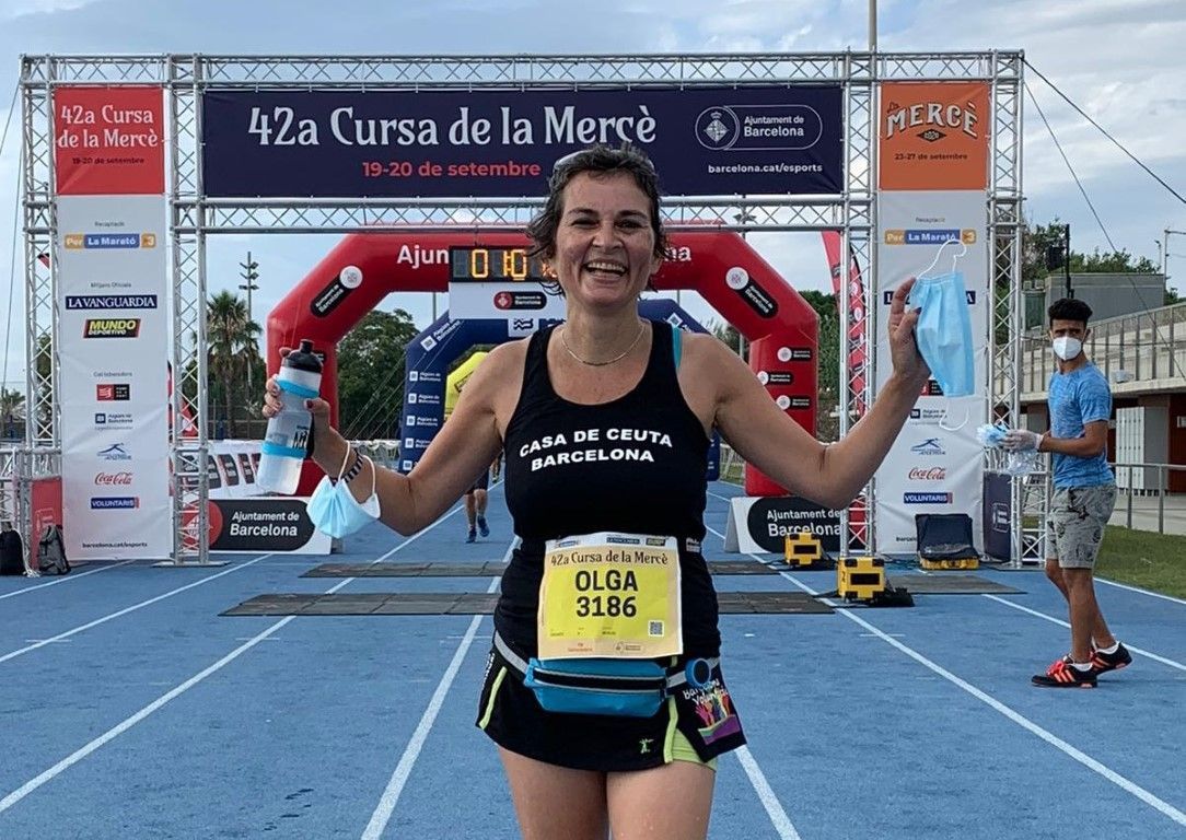  El nombre de Ceuta presente en la  42ª Cursa de la Mercé 2020  en Barcelona