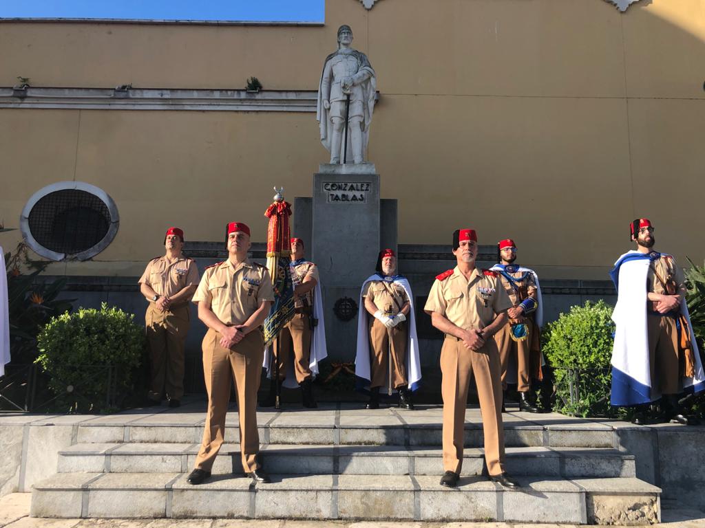 Homenaje a la figura del Teniente Coronel González-Tablas por parte de la COMGECEU