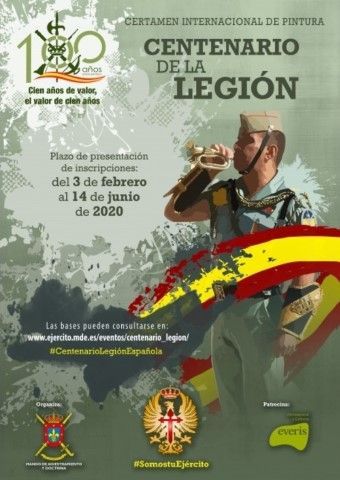 Convocan un certamen internacional de pintura sobre el centenario de La Legión