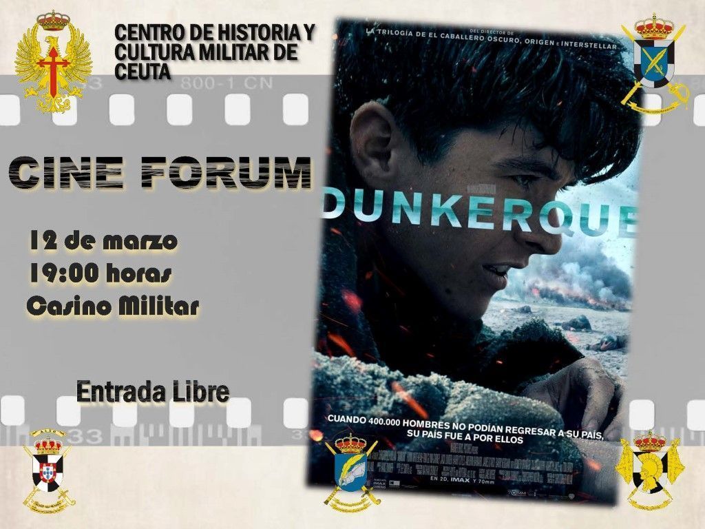 El Centro de Cultura Militar organiza mañana un cine fórum