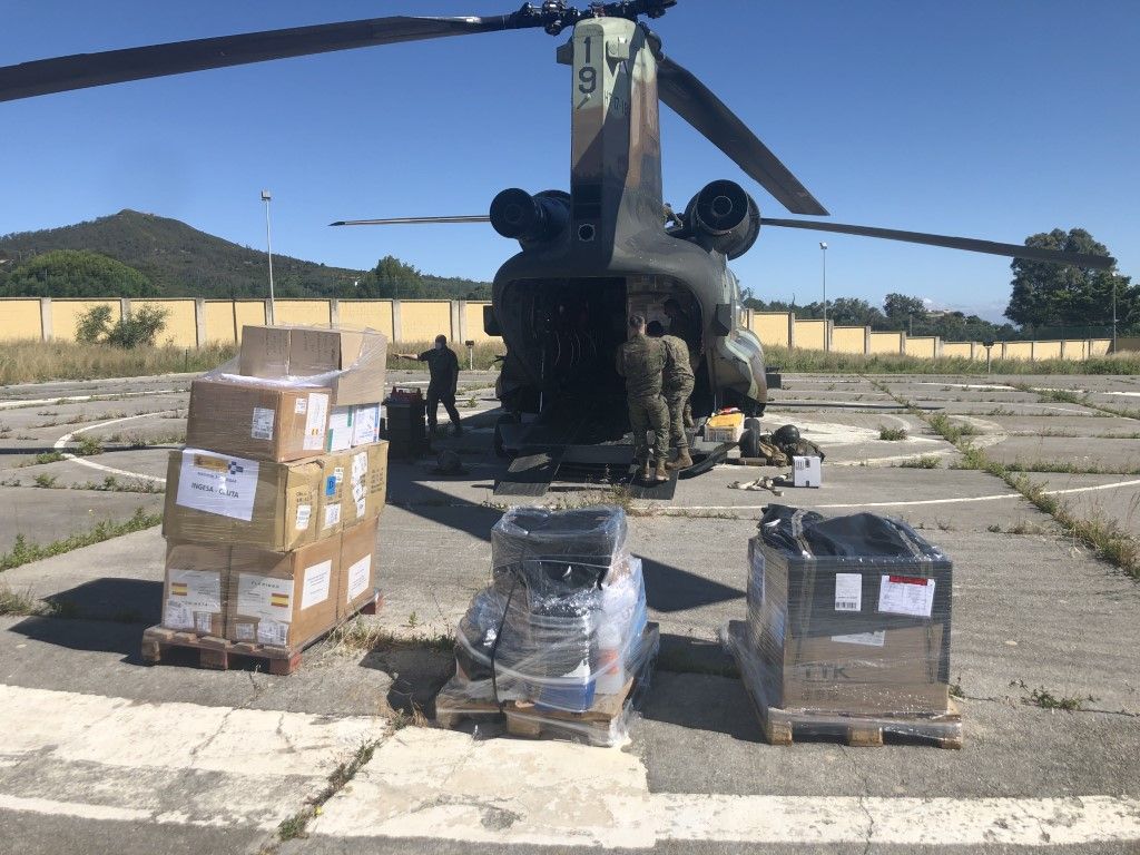 Las Fuerzas Armadas traerán la vacuna a Ceuta por aire