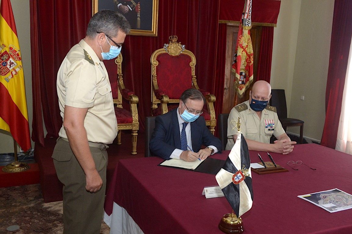 La Ciudad y el Ministerio de Defensa acuerdan la concesión demanial del Hospital Militar
