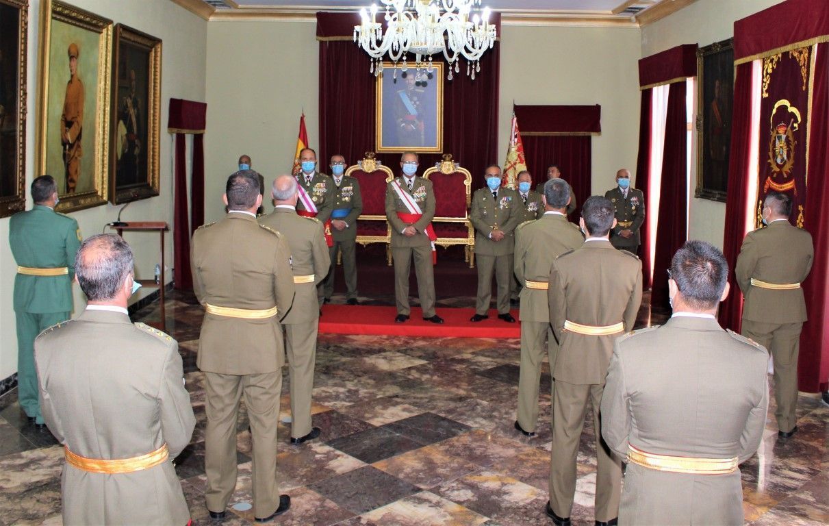 Recuerdan con un acto institucional la patrona del Cuerpo de Intendencia