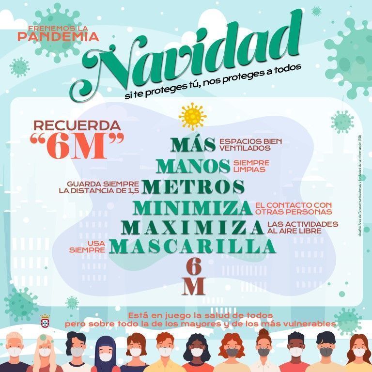 La Ciudad pone en marcha la segunda parte de la campaña divulgativa de buenas prácticas contra la covid
