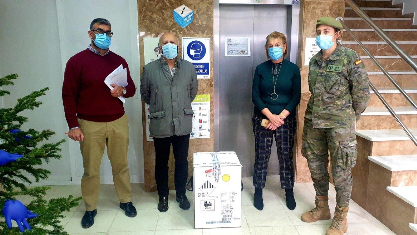 Sanidad recepciona la nueva partida de vacunas para continuar la campaña de vacunación contra la COVID-19