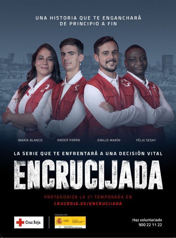 La Cruz Roja anima a ser voluntario a través de una campaña en forma de serie de televisión