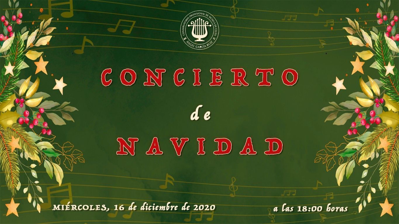 El Concierto de Navidad del Conservatorio de Música se celebrará el próximo día 16