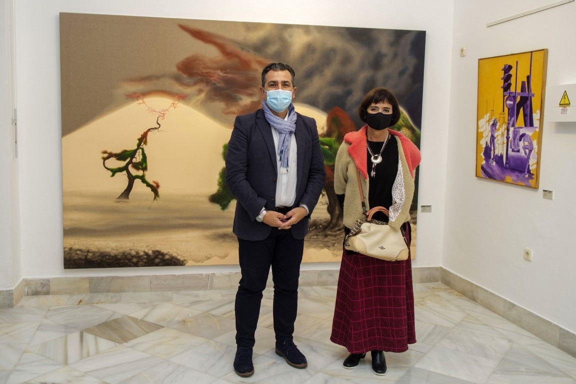 Inaugurada oficialmente la exposición “Paisajes y arquitecturas”