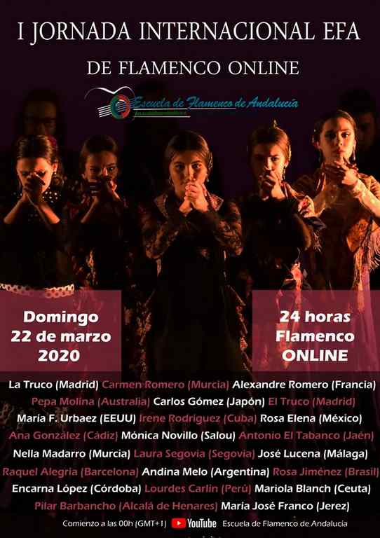 Ceuta participa en una jornada internacional de flamenco online