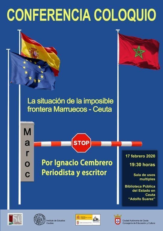 Ignacio Cembrero hablará sobre la situación de la frontera Ceuta-Marruecos