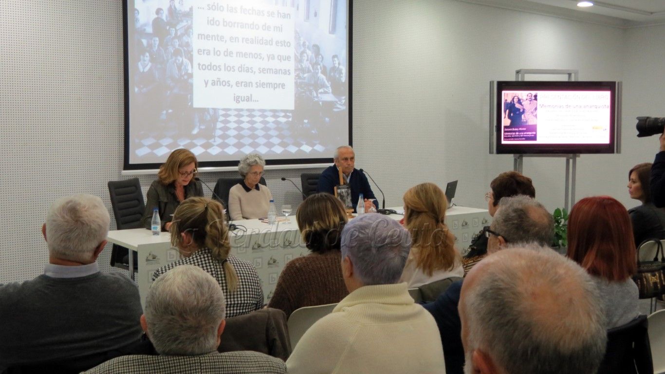 La Biblioteca acoge la presentación de “Memorias de una anarquista, Diez años, tres meses y 120 horas de prisión”