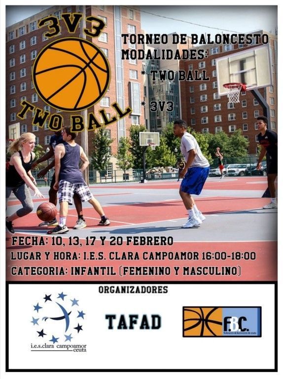 El IES Clara Campoamor organiza un Torneo de Baloncesto Infantil