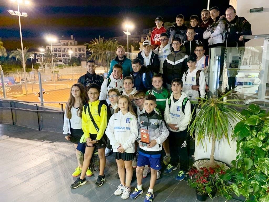 Buenos resultados del tenis ceutí en el 'Circuito Costa del Sol'