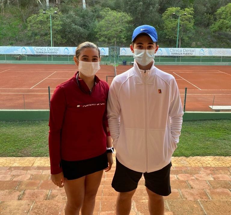 Claudia Martín Rodríguez campeona y Roberto García León semifinalista en el club de tenis Estepona