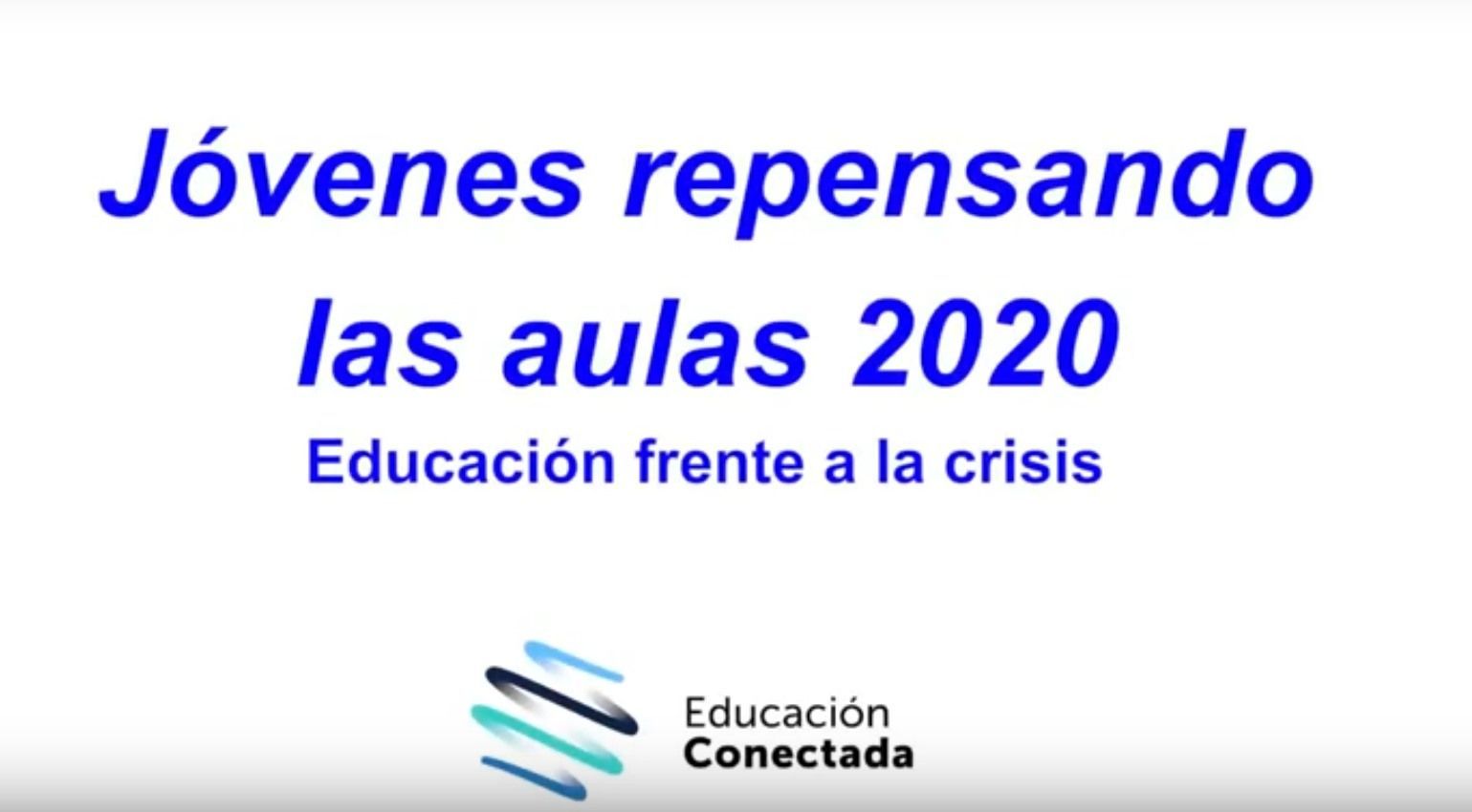 Jóvenes de 18 a 29 años proponen soluciones innovadoras para un inicio de curso escolar más seguro y digital