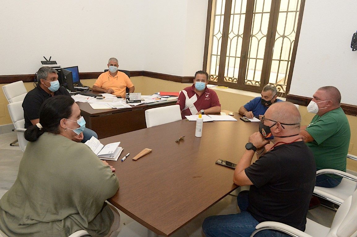 Yamal Dris continúa su ronda de contacto con los presidentes de las barriadas