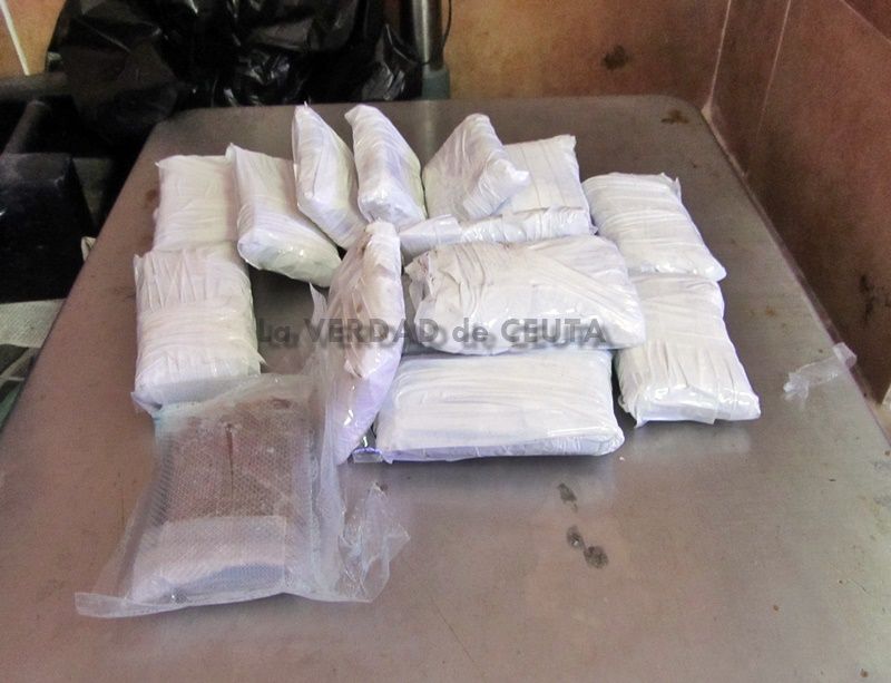 La Guardia Civil detiene a 7 personas, en Ceuta, por tráfico de drogas