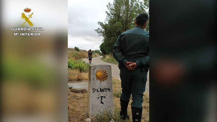 La Guardia Civil potencia el Plan de Seguridad Jacobea durante el periodo estival