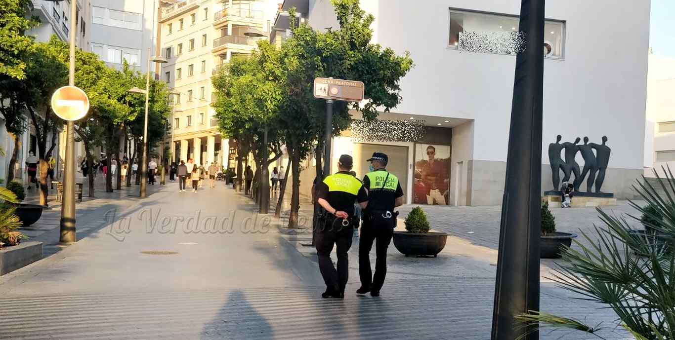 La Policía Local realizó 1.426 denuncias en abril relacionadas con el COVID-19
