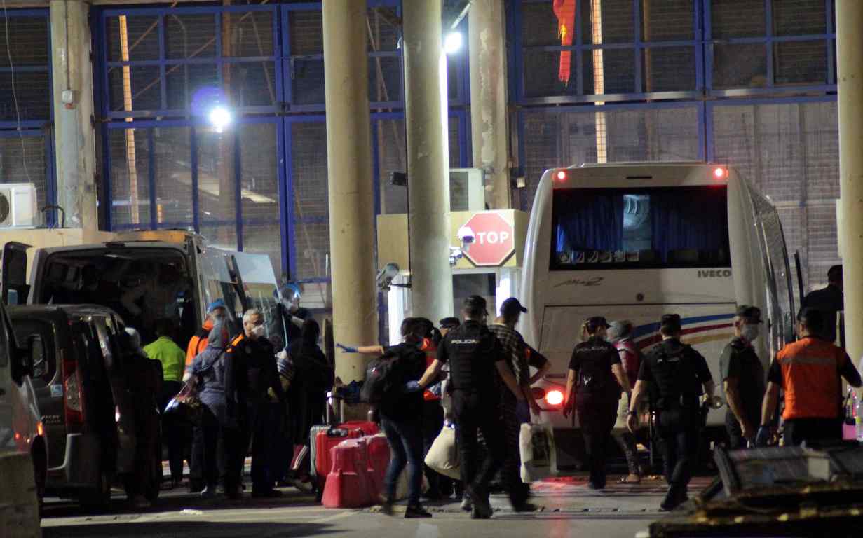 La repatriación concluyó con la vuelta a Marruecos de 58 marroquíes