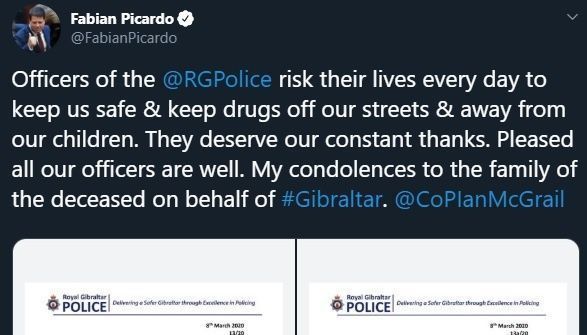 Picardo lamenta lo ocurrido en aguas de Gibraltar