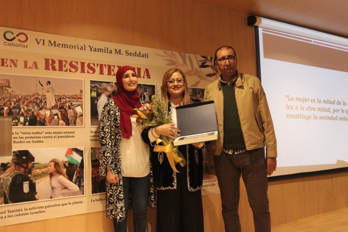 Caballas reconoce la labor de Fatiha Lahasen y le entrega el Premio Mujer Caballa 2020