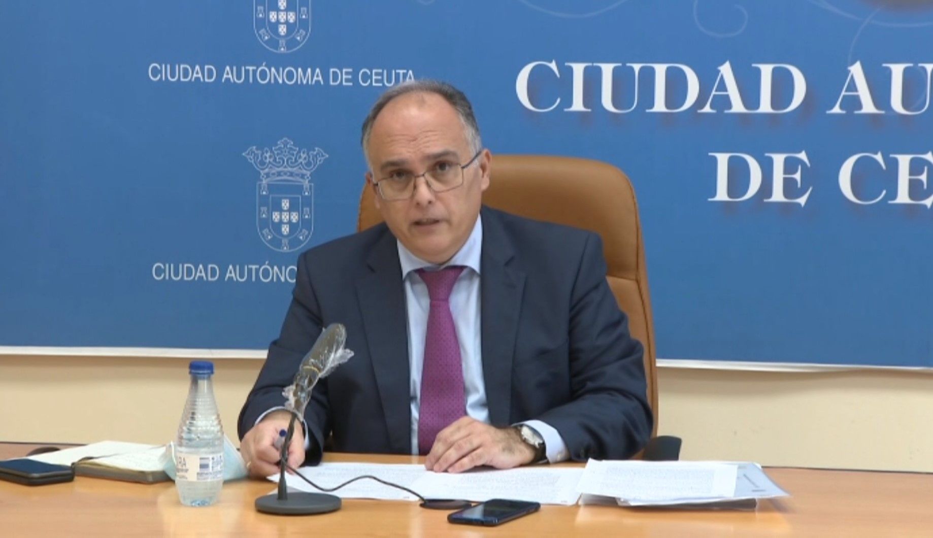 Alberto Gaitán apela a la responsabilidad y el compromiso de los ceutíes contra la COVID-19