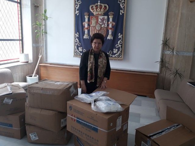 La Delegación del Gobierno en Ceuta distribuirá 20.000 mascarillas en núcleos de transporte y entidades sociales